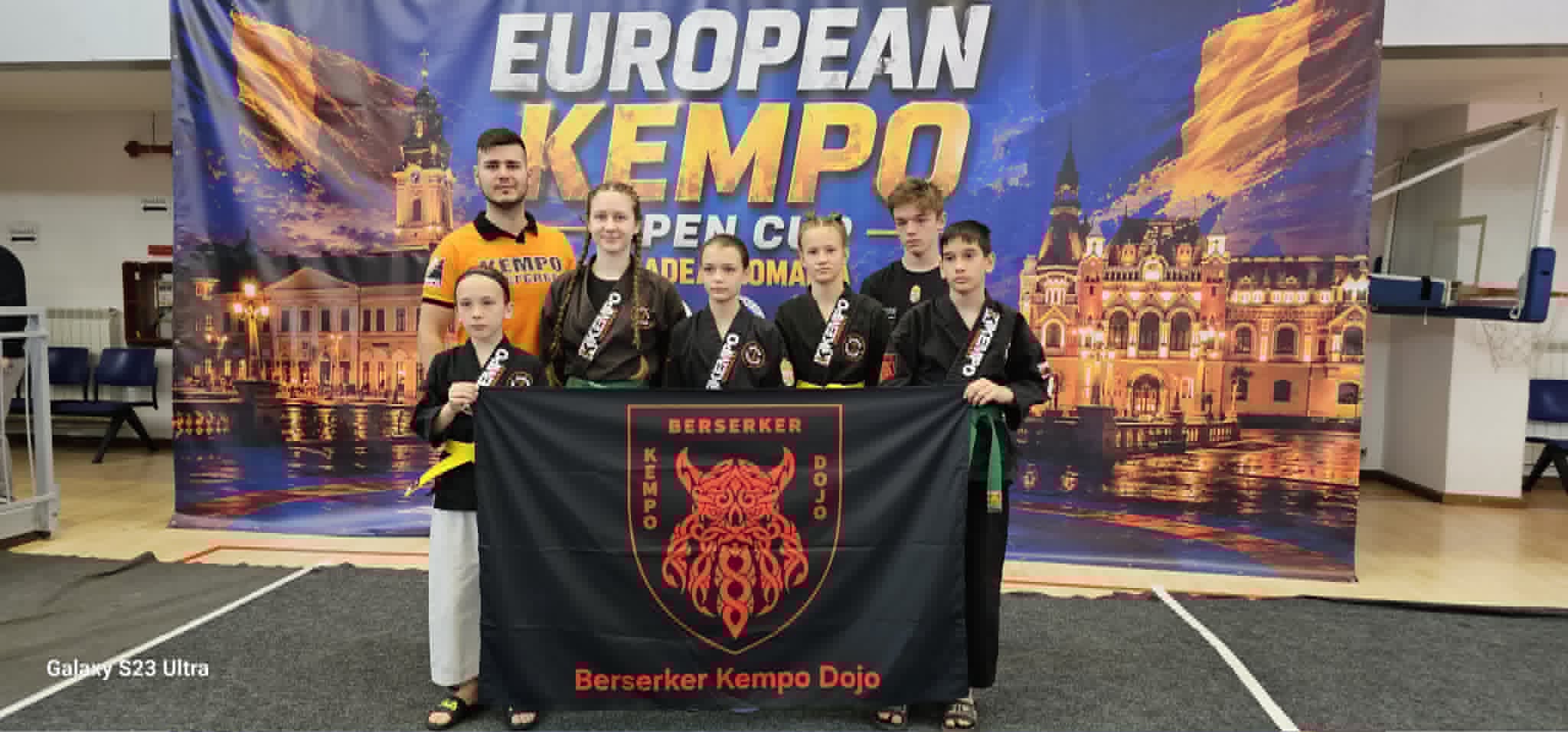Tíz érmet szereztek a Berserker Kempo Dojo versenyzői a Kempo Európa-kupán